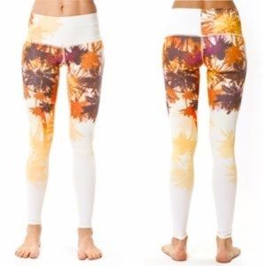 Teeki -  yoga pants. California sunset print 🌅